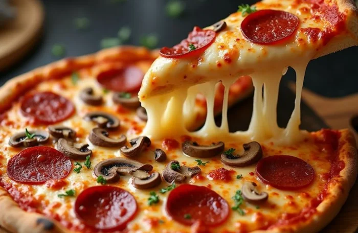 Pepperoni pizza