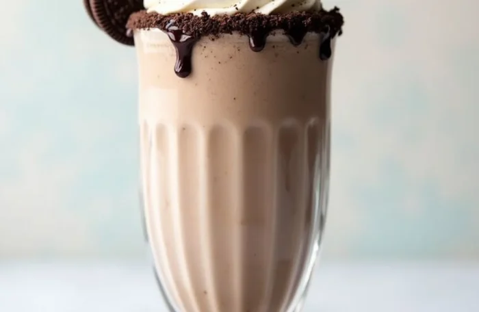 Oreo milk shakes
